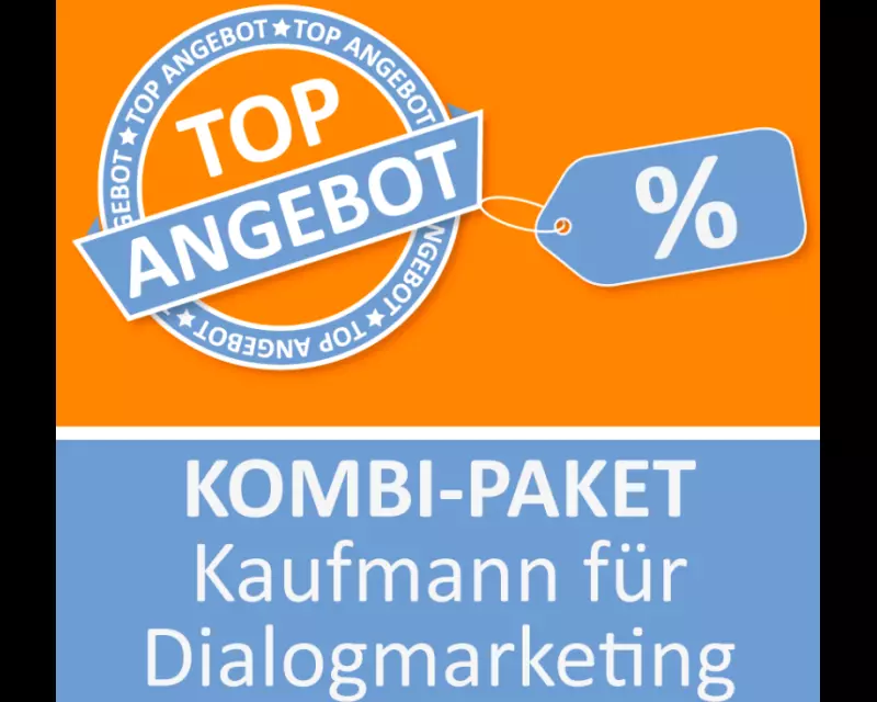 AzubiShop24.de Kombi-Paket Kaufmann für Dialogmarketing