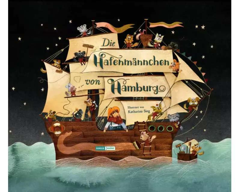 Die Hafenmännchen von Hamburg