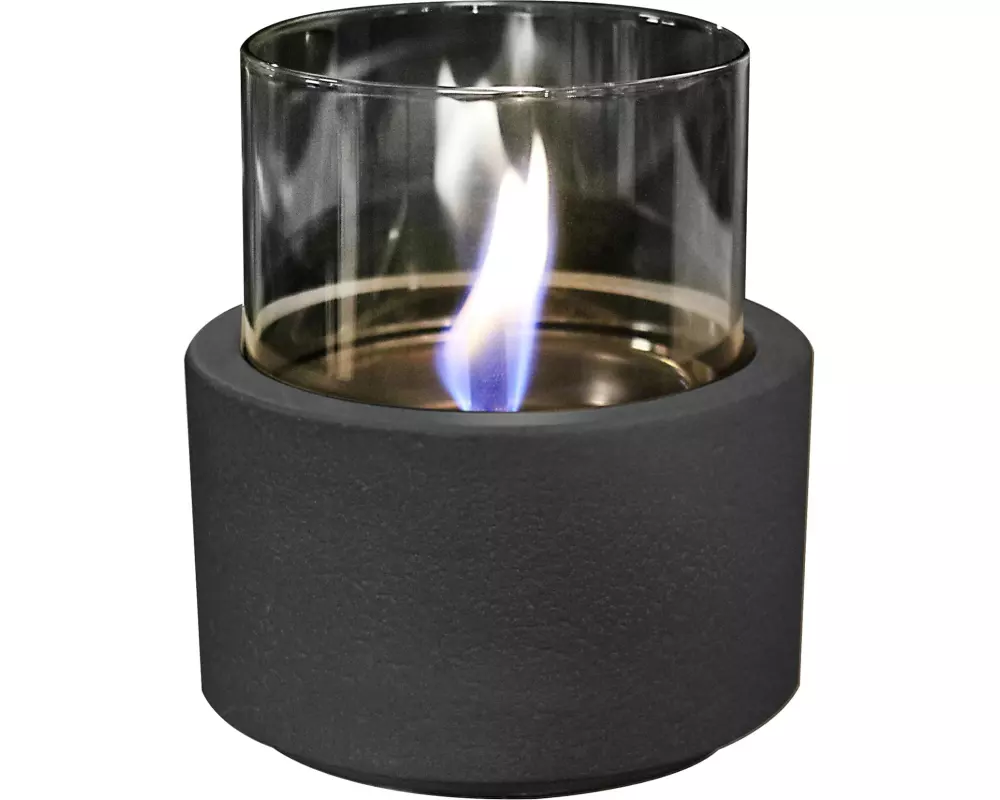 Tenderflame Table Mountain 180 Stahl Schwarz Matt 2000 W