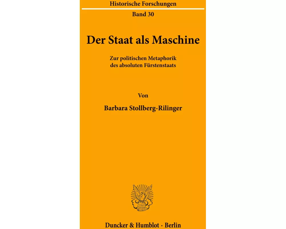 Der Staat als Maschine