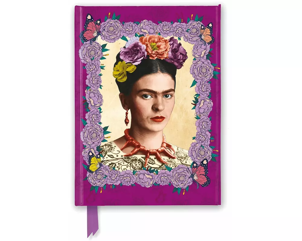 Frida Kahlo Purple (Foiled Journal)