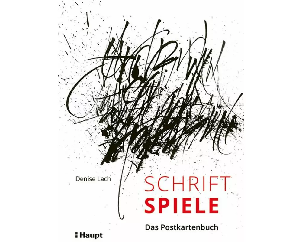 Schriftspiele - Das Postkartenbuch