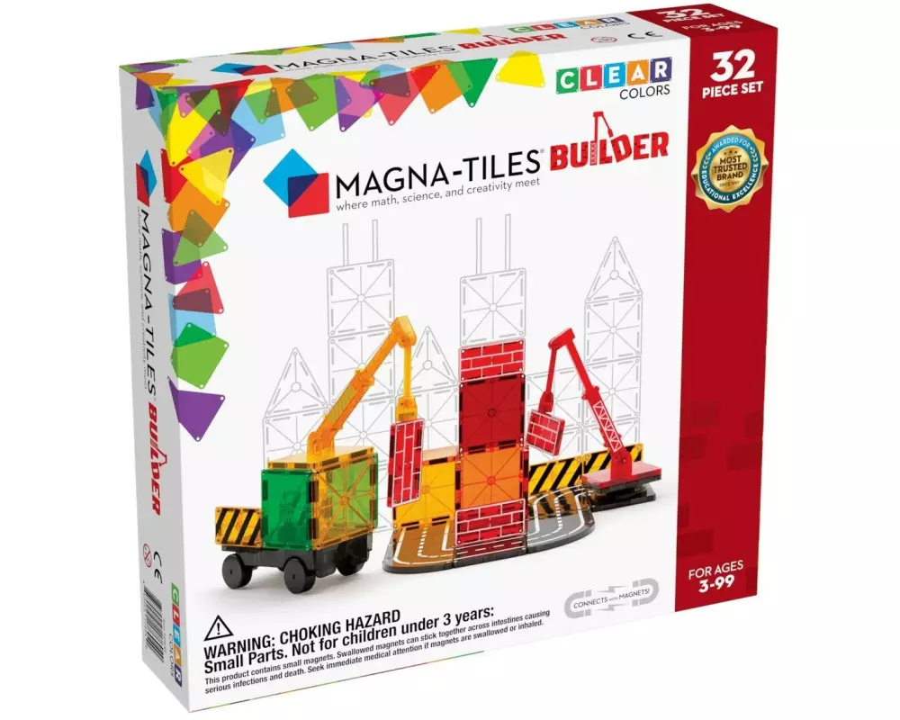 Magna-Tiles Baustellen Set 32-teilig