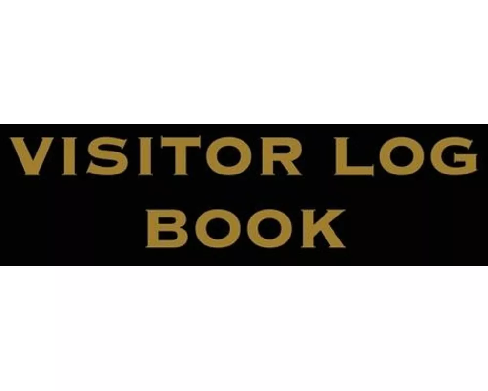 Visitor Log Book