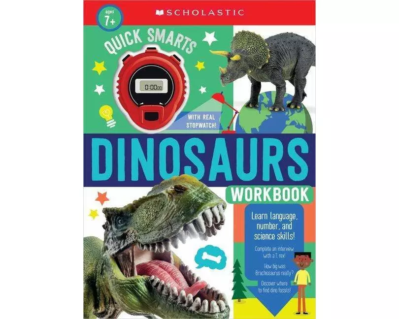 Quick Smarts Dinosaurs Workbook: Scholastic Early Learners (Workbook)