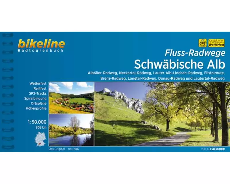 Fluss-Radwege Schwäbische Alb