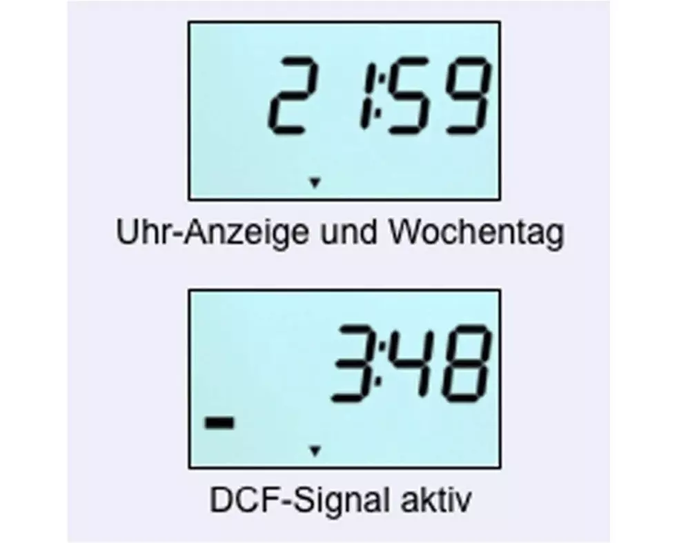 Votronic LCD-Thermometer/Uhr S