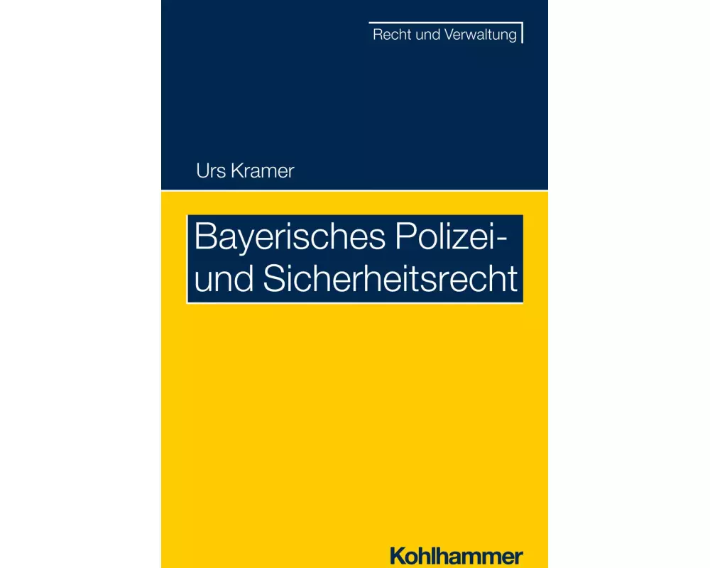 Bayerisches Polizei- und Sicherheitsrecht