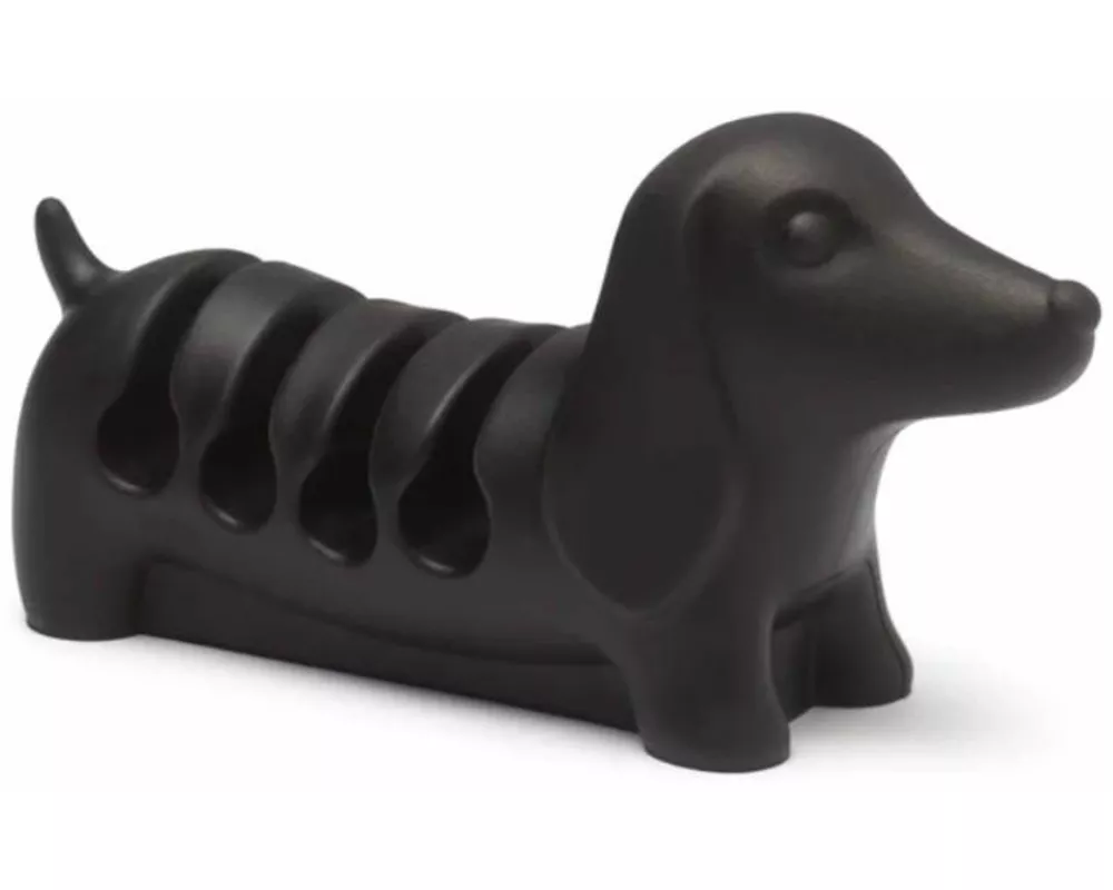 KabelWaldi (Schwarz) - Organizer für Aufladekabel - USB-Kabel - Computerkabel - Schreibtisch