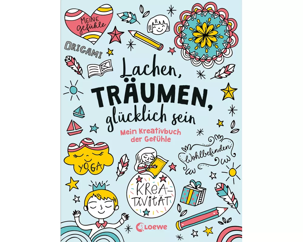 Lachen, träumen, glücklich sein