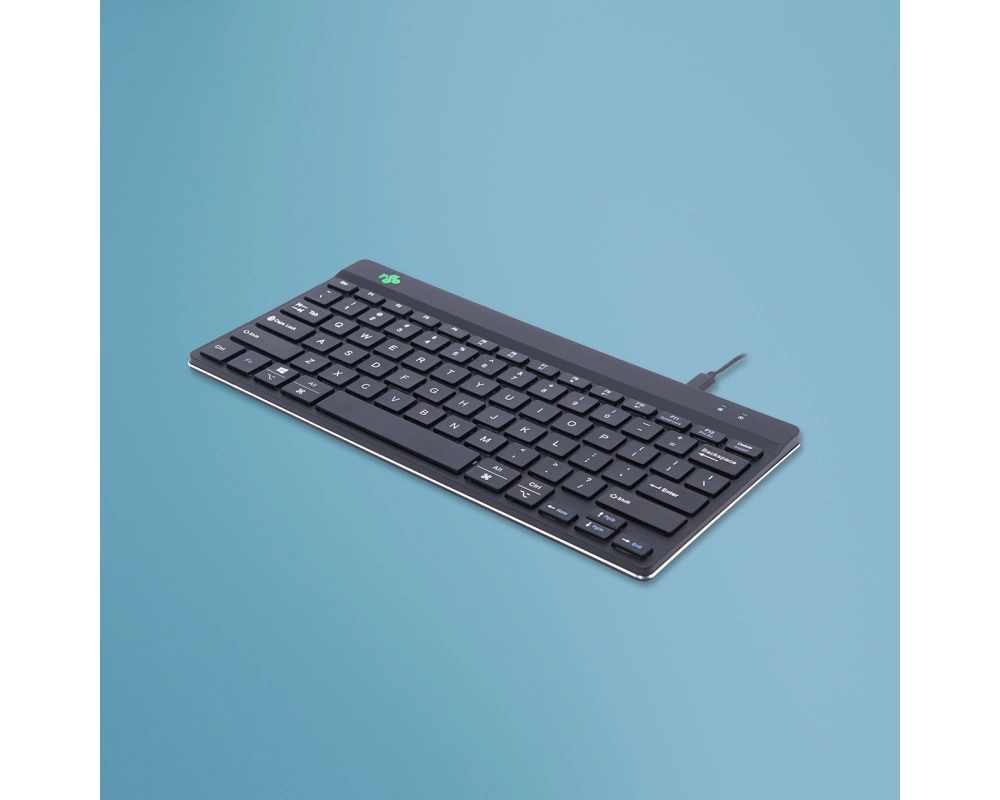 R-Go Tools RGOCOUSWDBL Tastatur USB QWERTY US Englisch Schwarz