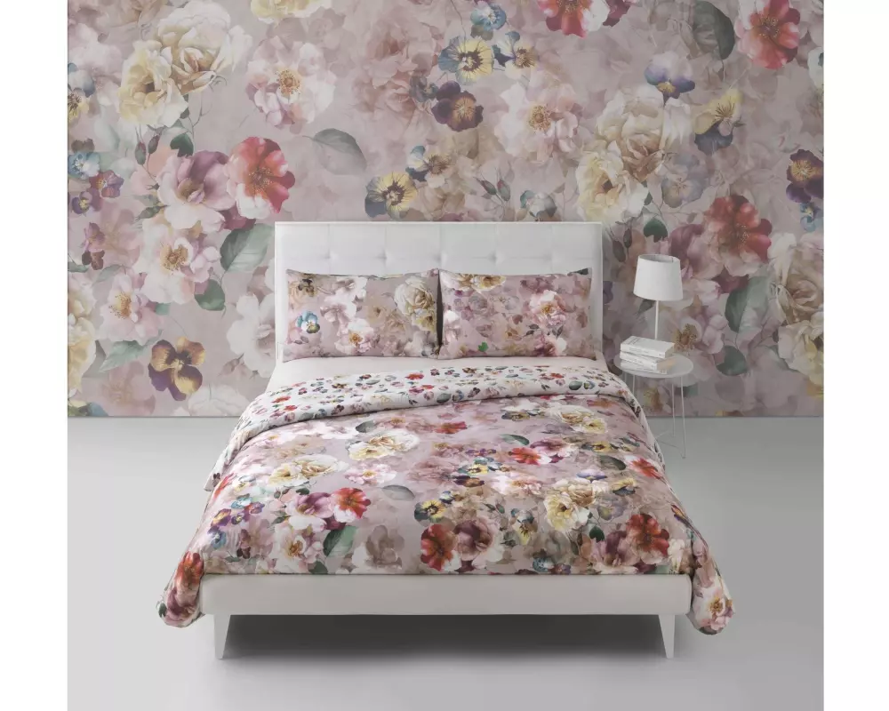 Mirabello Duvetbezug Bloom 200 x 210 cm