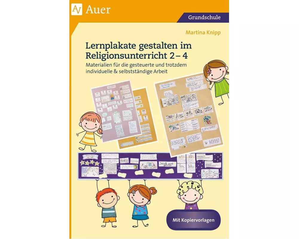 Lernplakate gestalten im Religionsunterricht 2-4