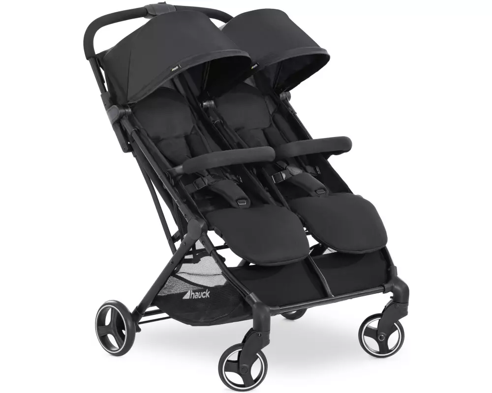Hauck Geschwisterwagen Swift X Duo Black