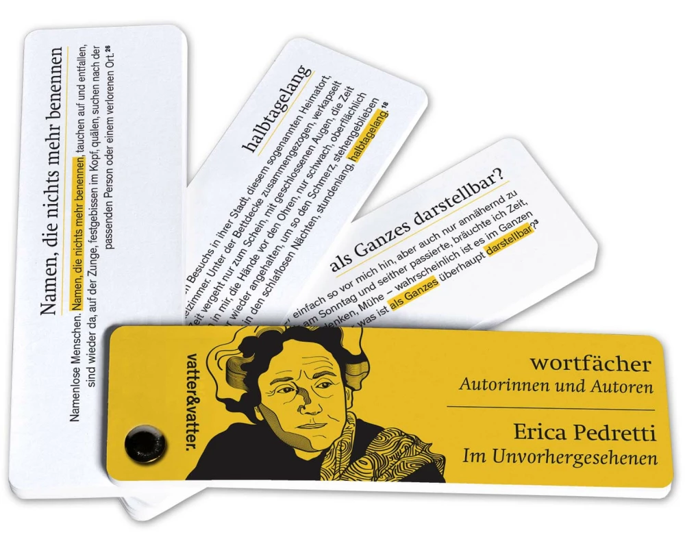 Wortfächer Erica Pedretti