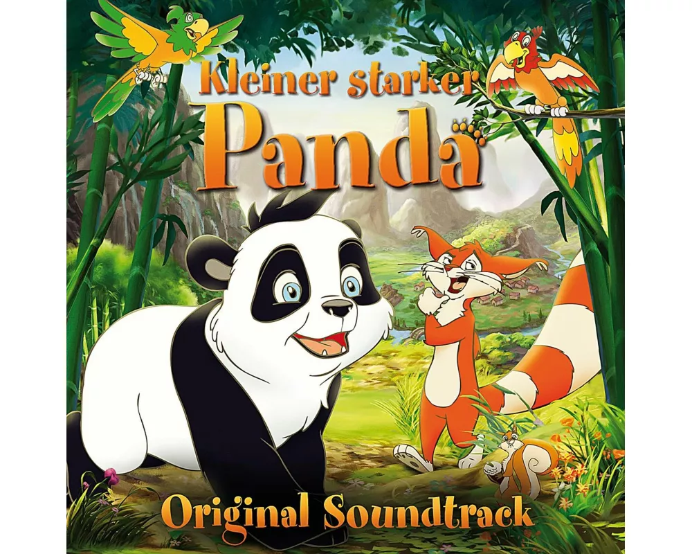 Kleiner starker Panda