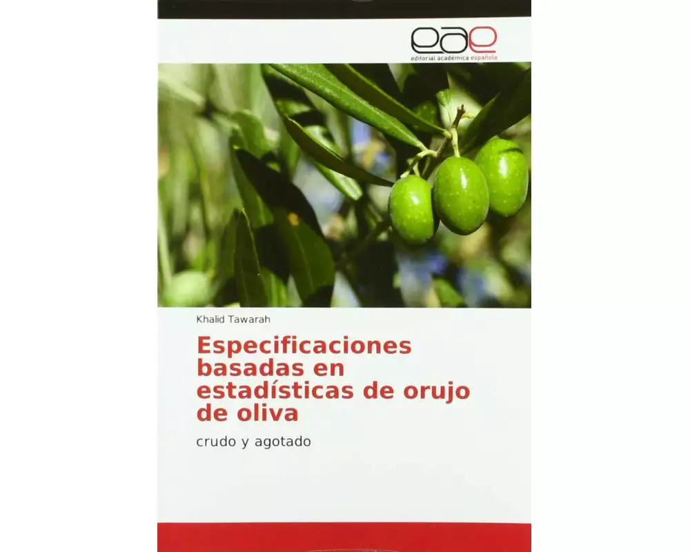 Especificaciones basadas en estadísticas de orujo de oliva