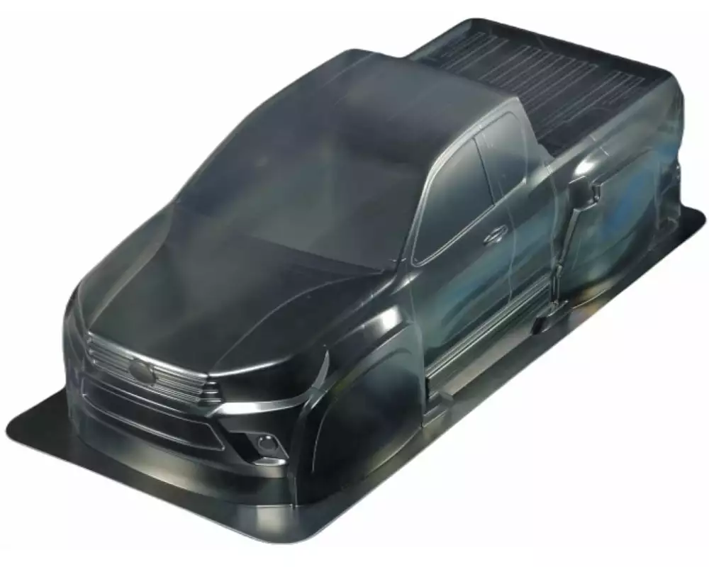 Tamiya Karosserie Toyota Hilux Extra Cab CC-01, 1:10, unlackiert