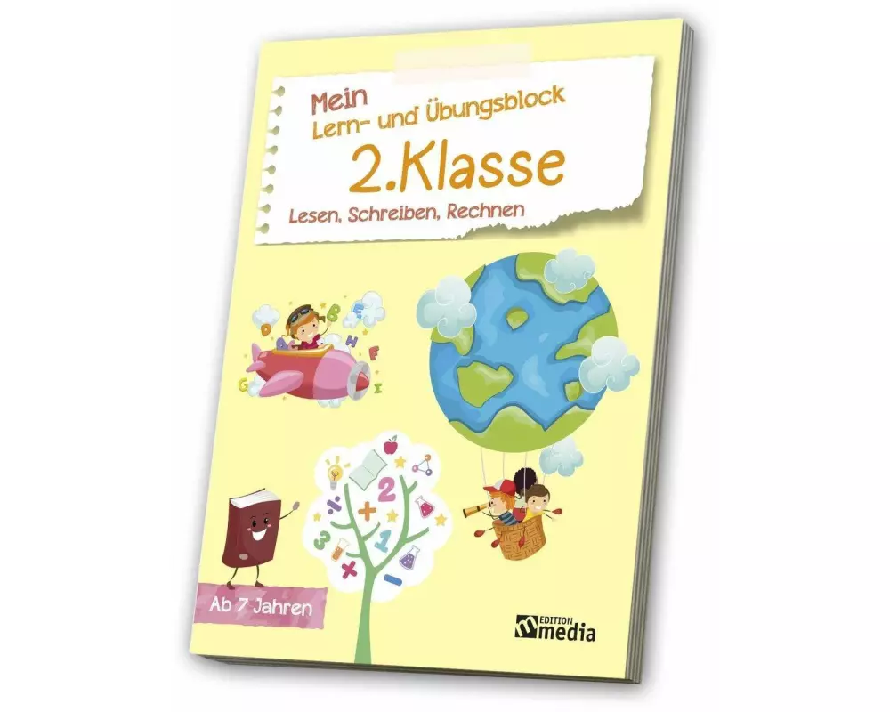 Mein Lern- & Übungsblock<BR>2. Klasse: Lesen, Schreiben, Rechnen