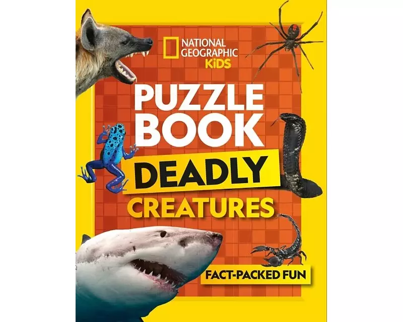 Puzzle Book Deadly Creatures