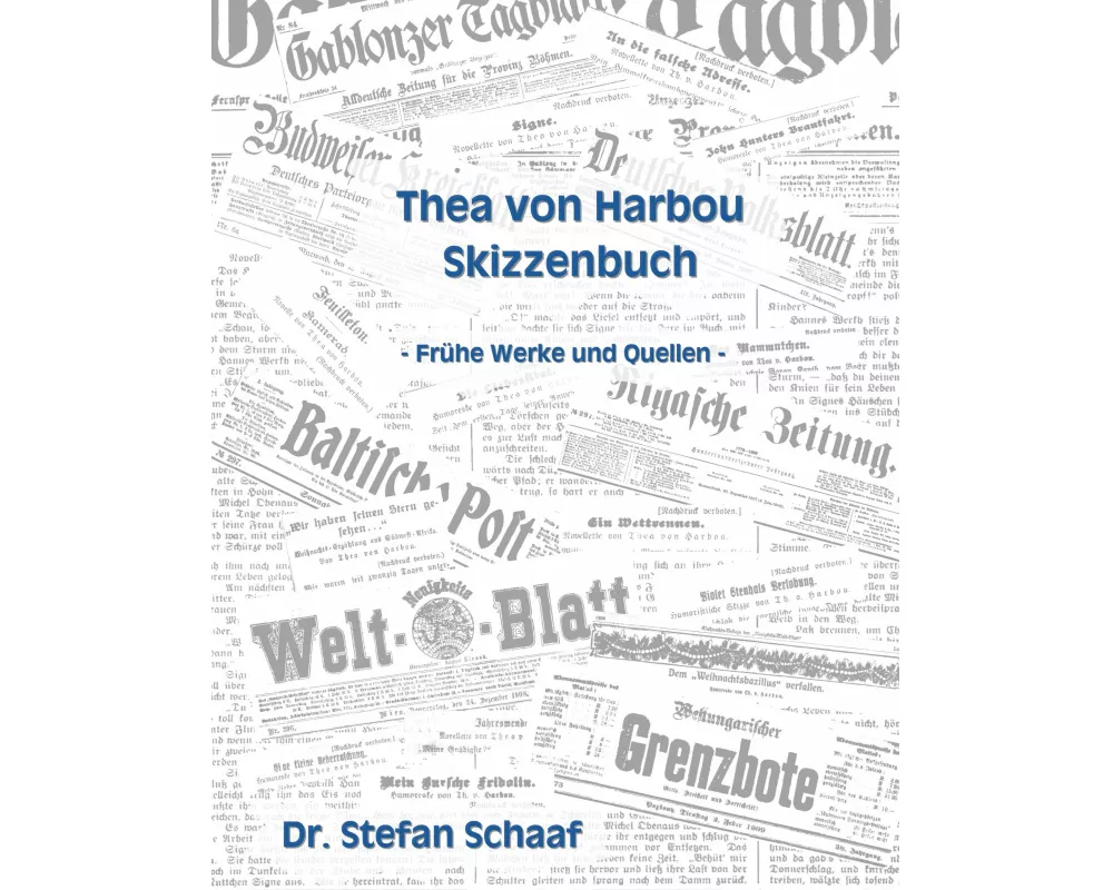 Thea von Harbou Skizzenbuch