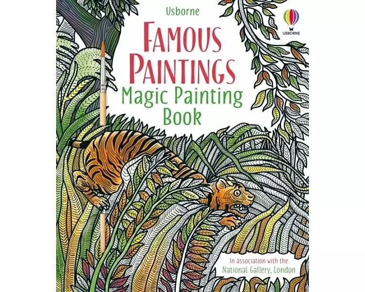 Famous Paintings Magic Painting Book