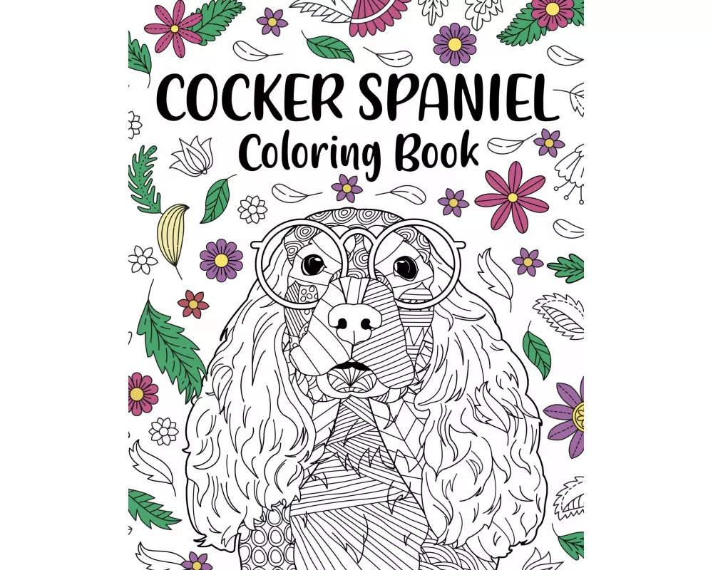Cocker Spaniel Coloring Book