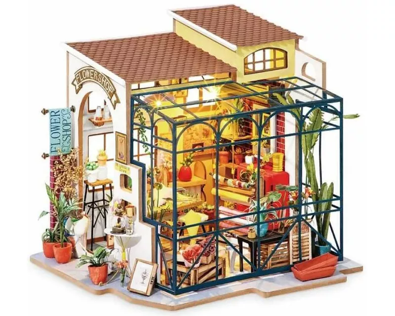 Modellbausatz 'Emily's Flower Shop'