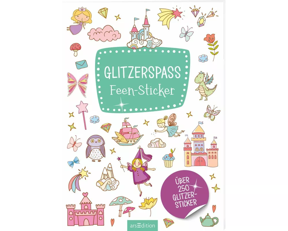 Glitzerspaß – Feen-Sticker