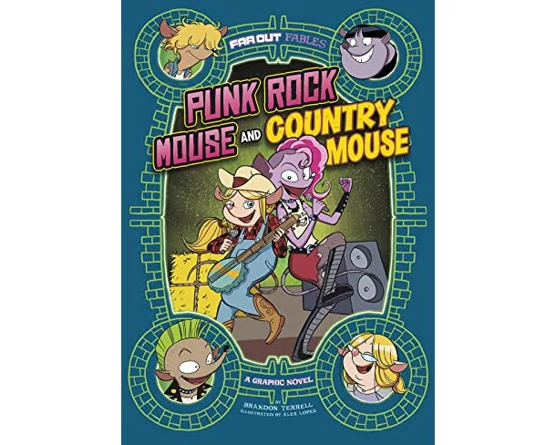 Punk Rock Mouse and Country Mouse