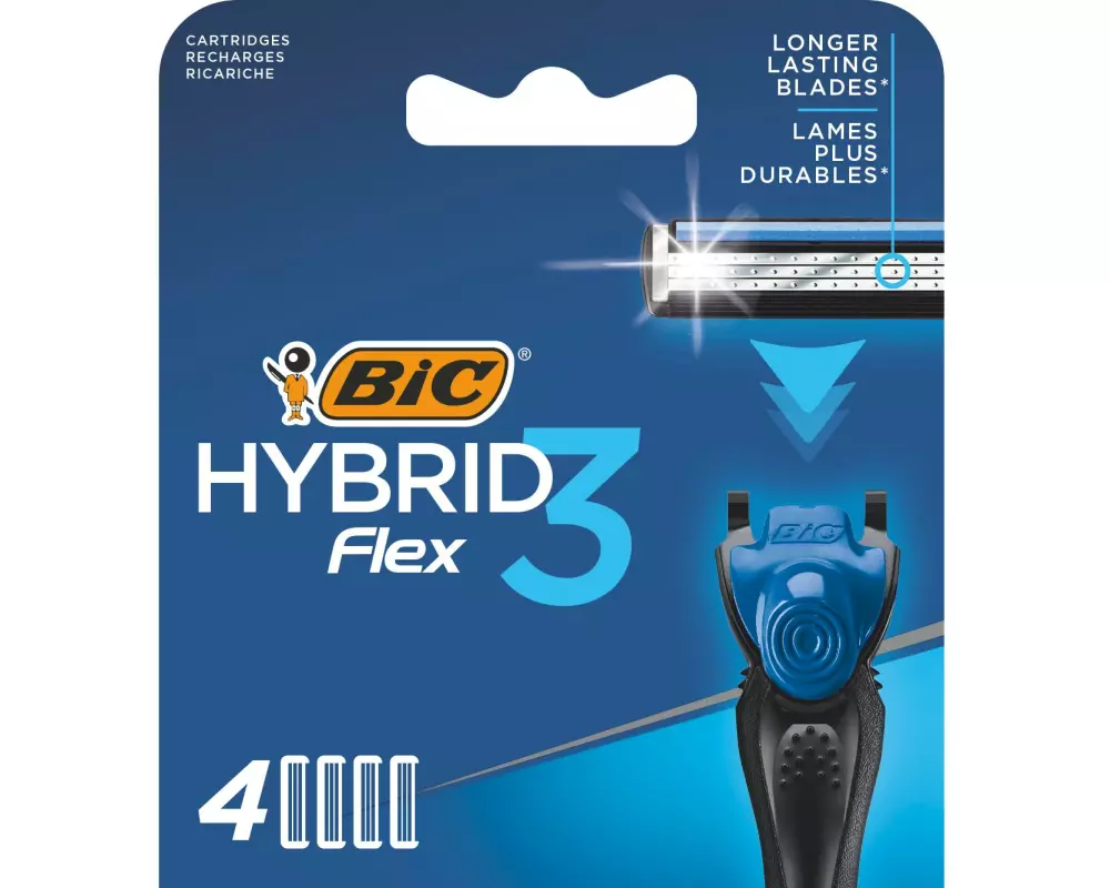 BIC Rasierklingen Hybrid 3 Flex