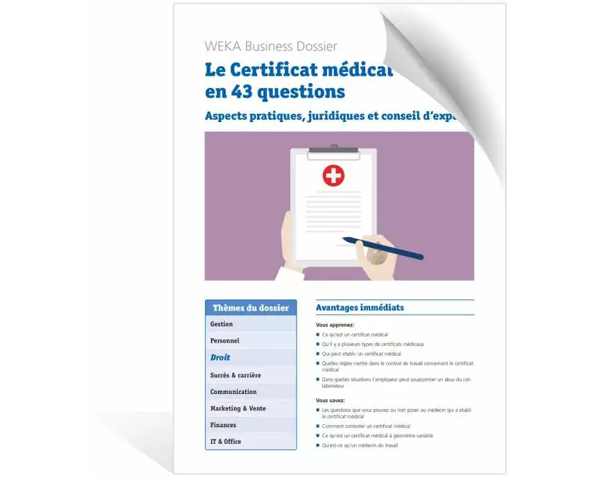 Le Certificat médical en 43 questions