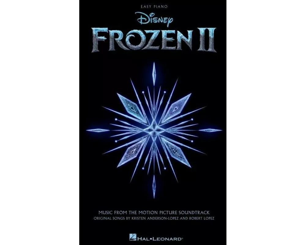 Frozen 2 Easy Piano Songbook