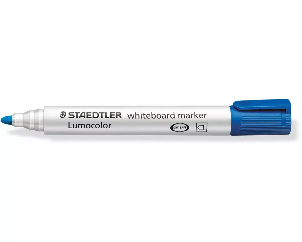 Staedtler Whiteboard-Marker Lumocolor 351 Blau, Rundspitze