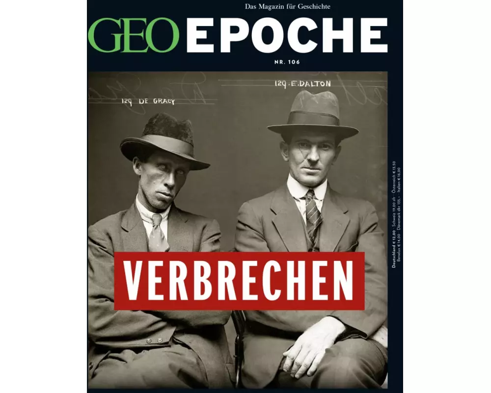 GEO Epoche / GEO Epoche 106/2020 - Verbrechen der Vergangenheit