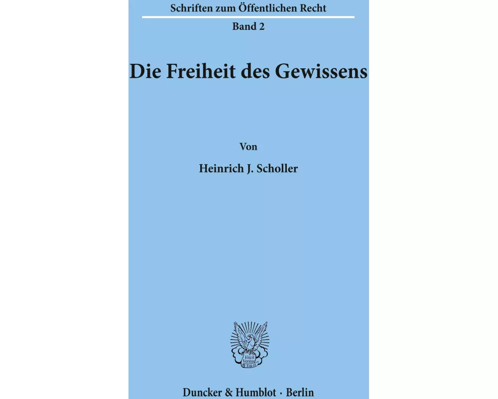 Die Freiheit des Gewissens