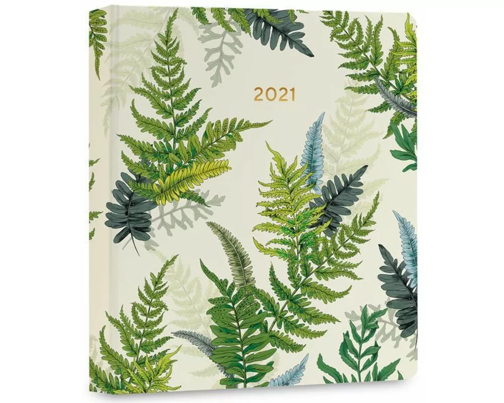 Greenery Woodland Ferns 2021 Weekly Plan