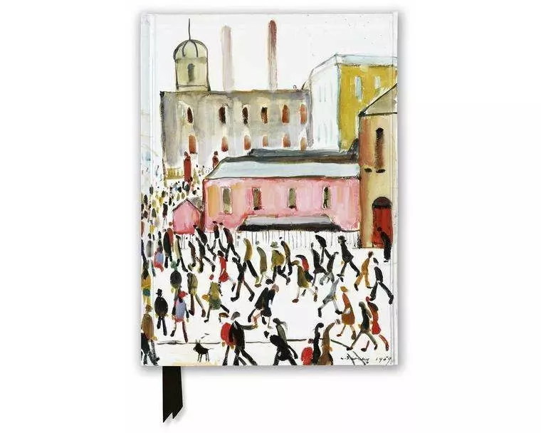 L.S. Lowry: Going to Work, 1959 (Foiled Journal)