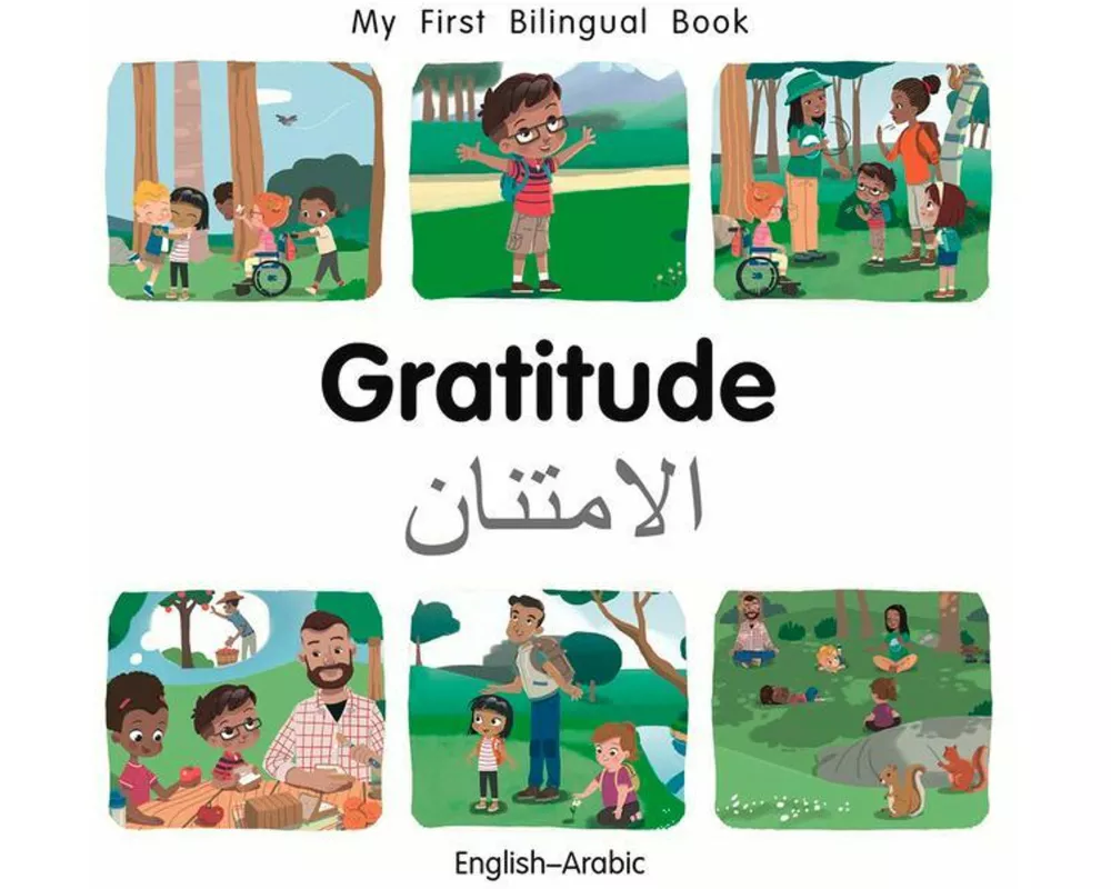 My First Bilingual Book-Gratitude (English-Arabic)