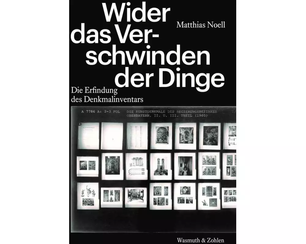 Wider das Verschwinden der Dinge