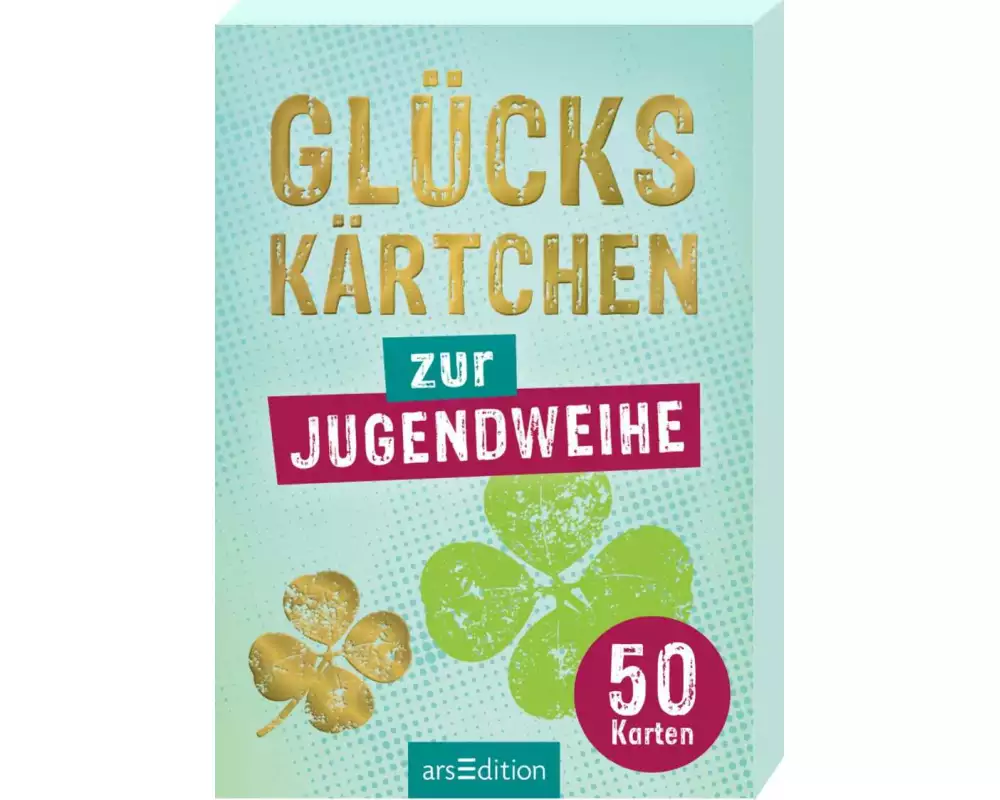 Glückskärtchen zur Jugendweihe