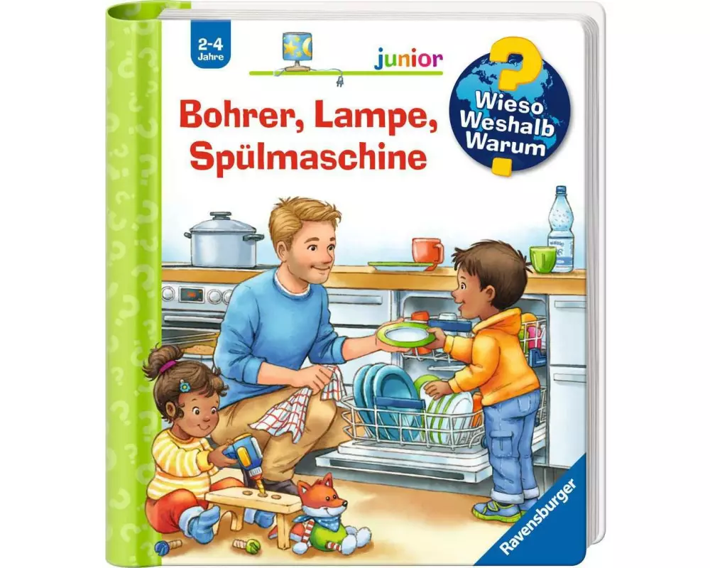 Ravensburger Kinder-Sachbuch WWW junior: Bohrer, Lampe, Spülmaschine