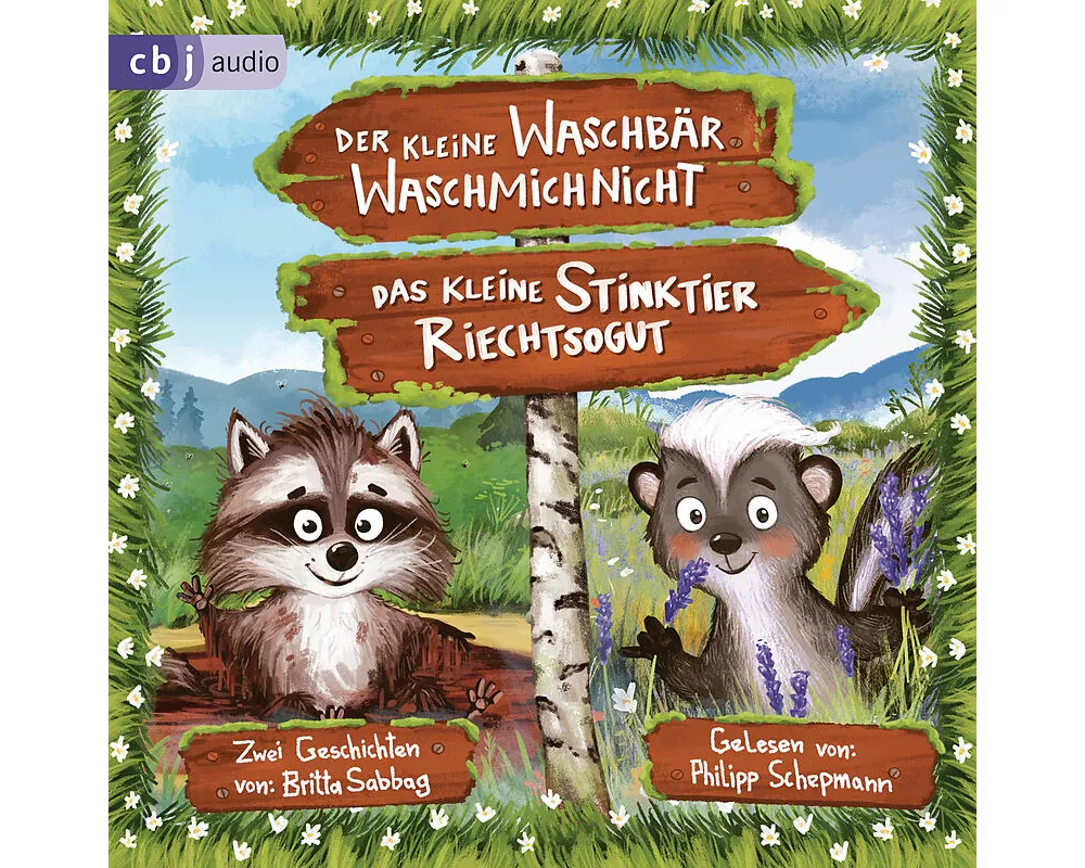 Der kleine Waschbär Waschmichnicht und Das kleine Stinktier Riechtsogut