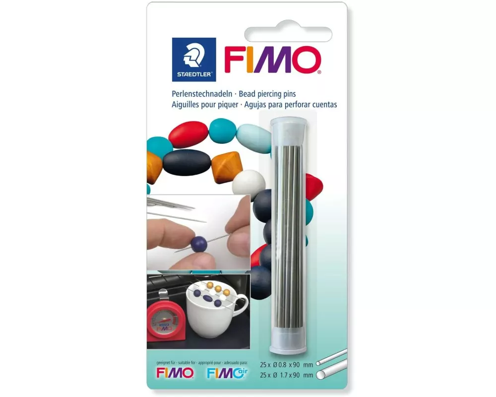 Fimo Schmuckzubehör Perlenstechnadeln 50 Stück