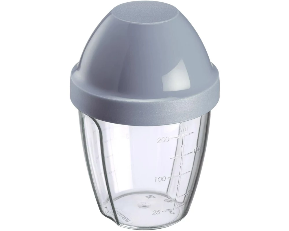 Westmark Mix- und Schüttelbecher Mix-Ei 0.25 l, Blau