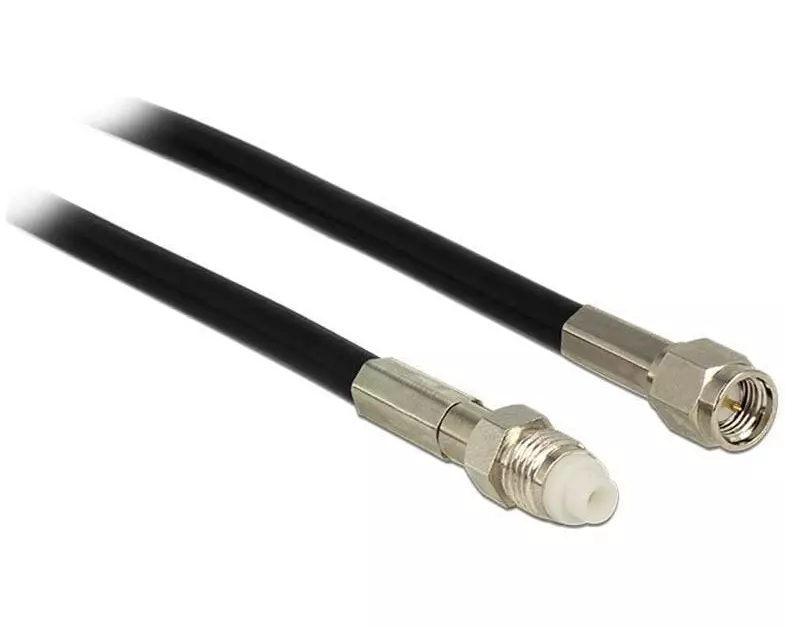 Delock Antennenkabel FME zu SMA, 10 m
