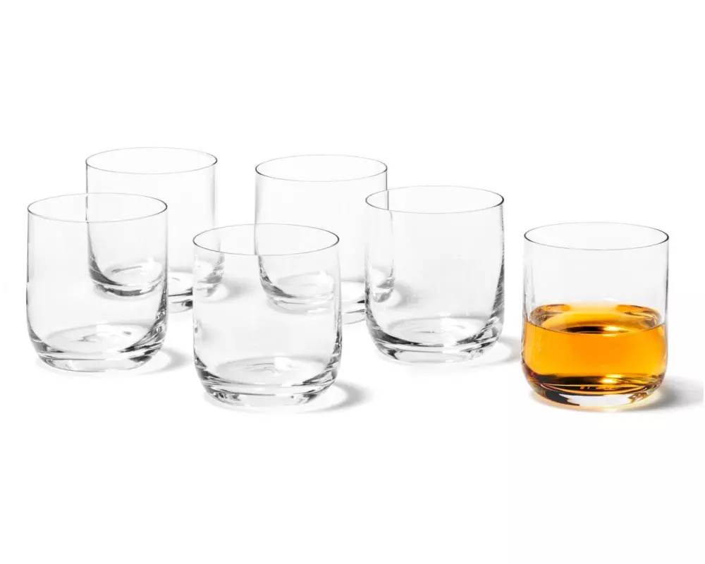 Leonardo Whiskyglas Daily 320 ml, 6 Stück, Transparent