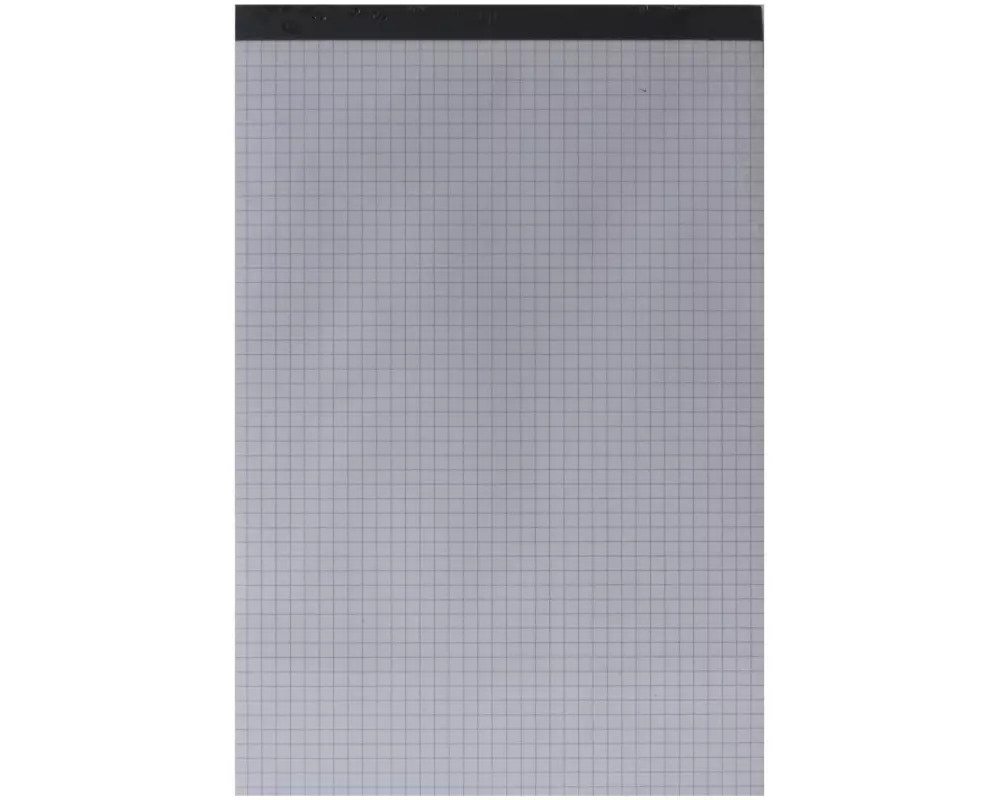 Office Notizblock A5 100 Blatt, Kariert, 2 Stück