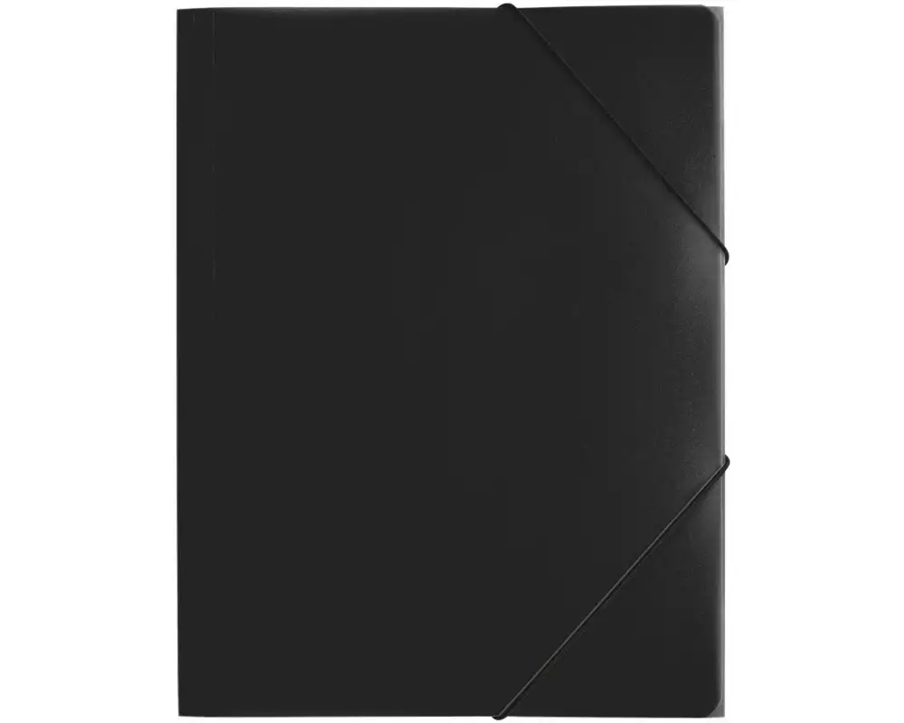 Pagna Gummibandmappe A4 PP Schwarz