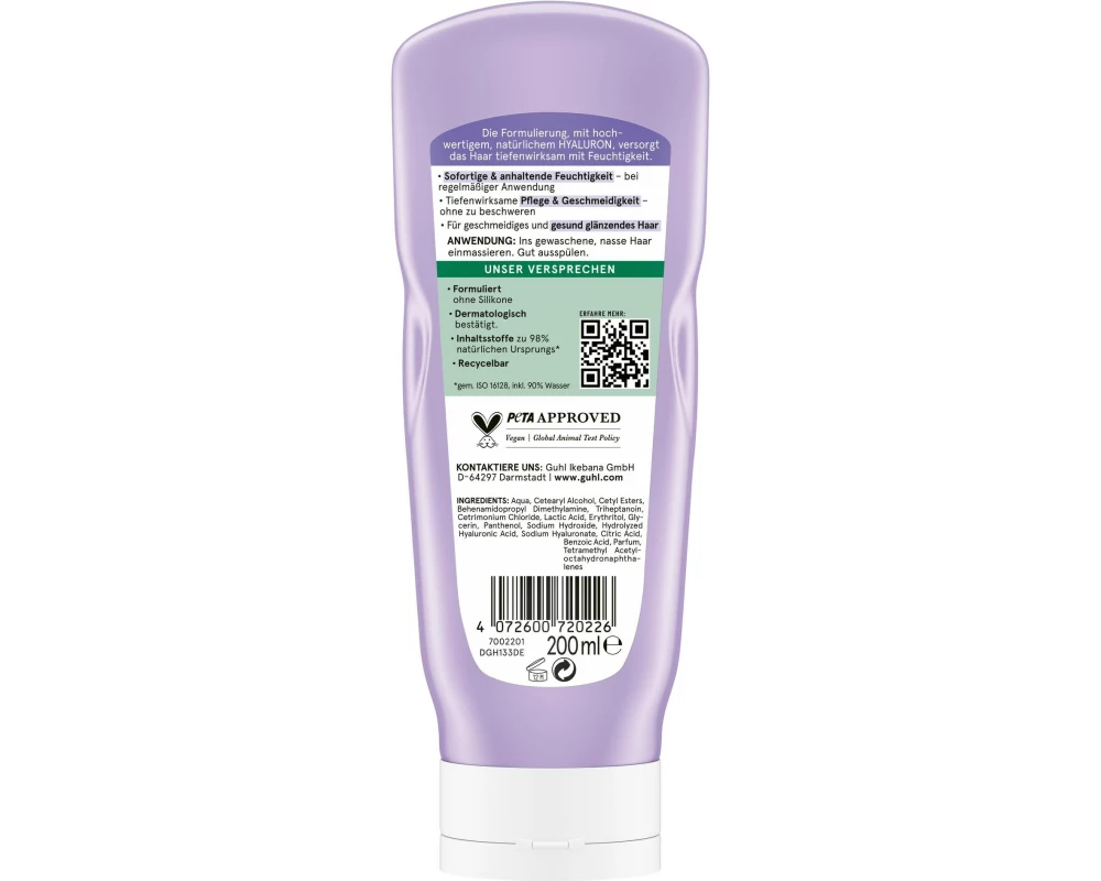 Guhl Hyaluron+ Pflege 200 ml
